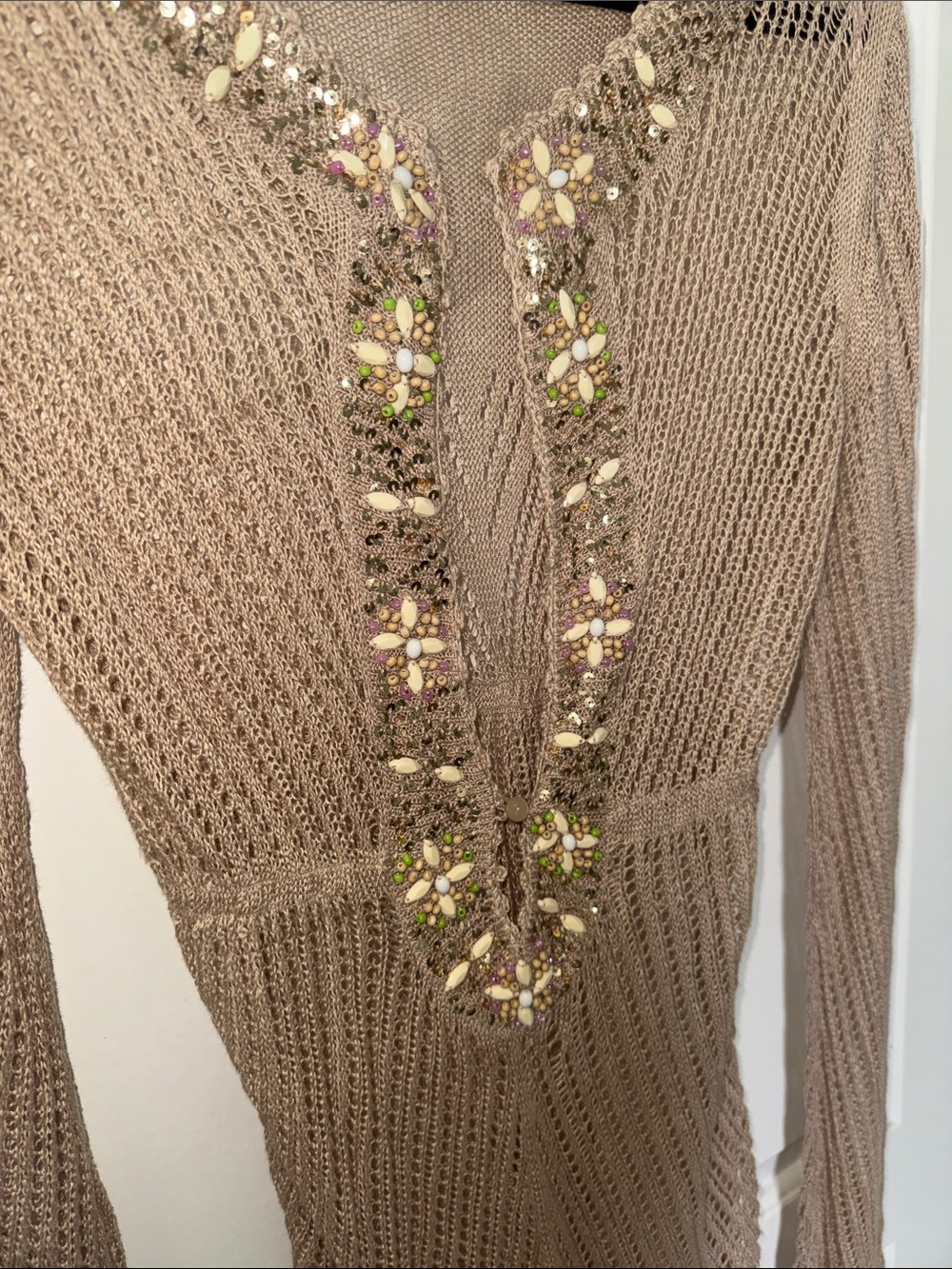Victoria’s Secret Beaded Knit Cover Up